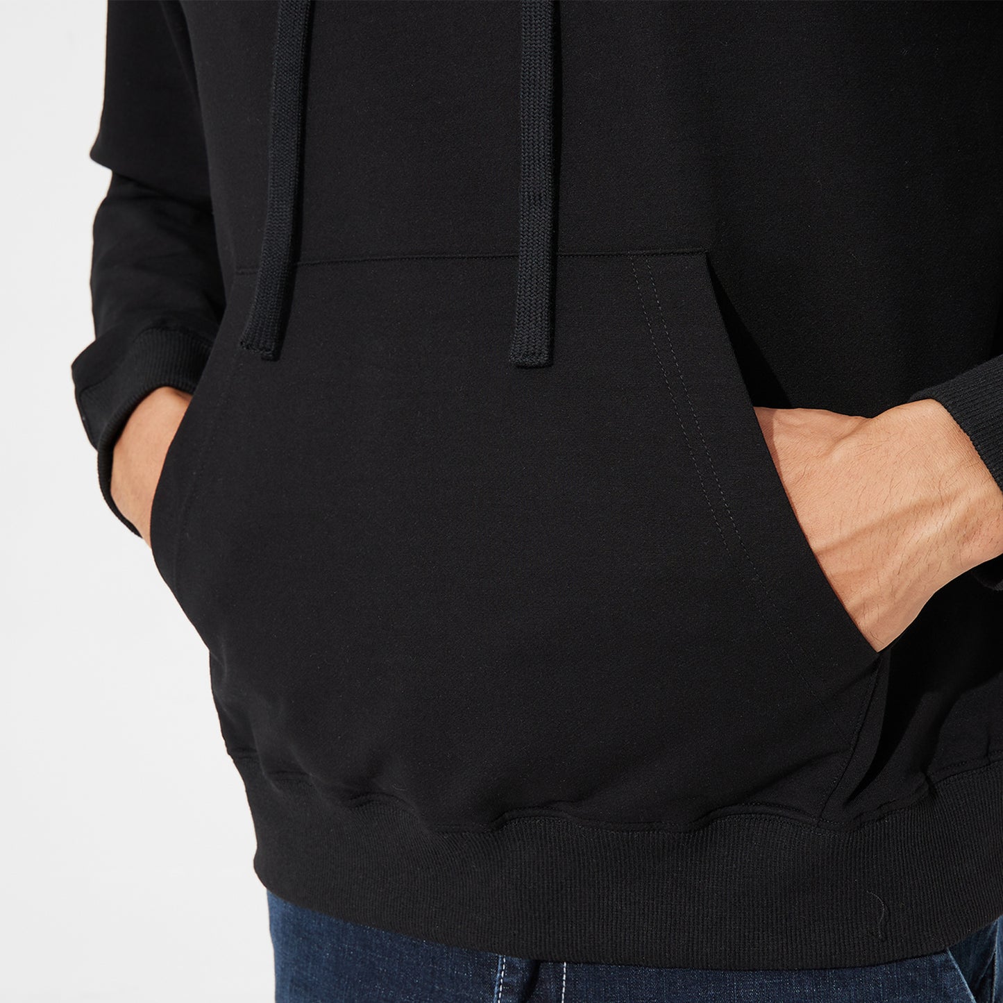 Classic Revival Hoodie - The Classic of Mountains and Seas series Black Duyu
