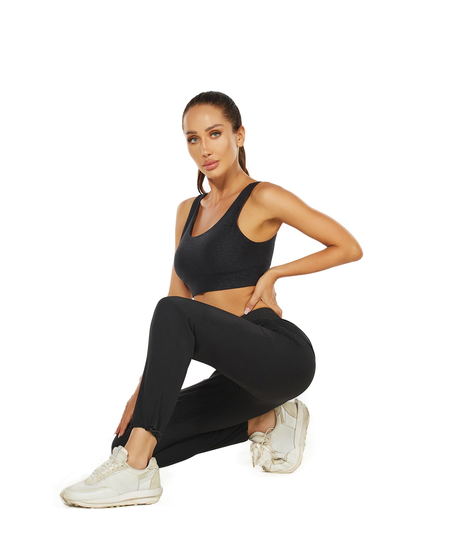 One for All High-Waisted Hiking Pants Black