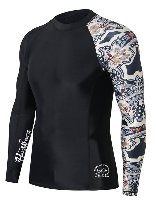 One for All Essential Long-Sleeves Rash Guard Champ - Totem