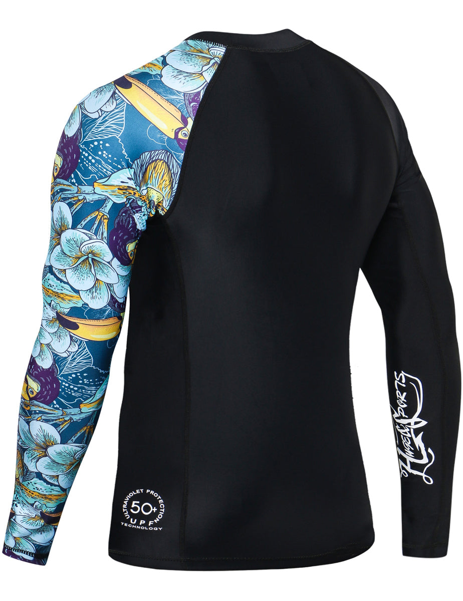 One for All Essential Long-Sleeves Rash Guard Champ - Hey Toucan
