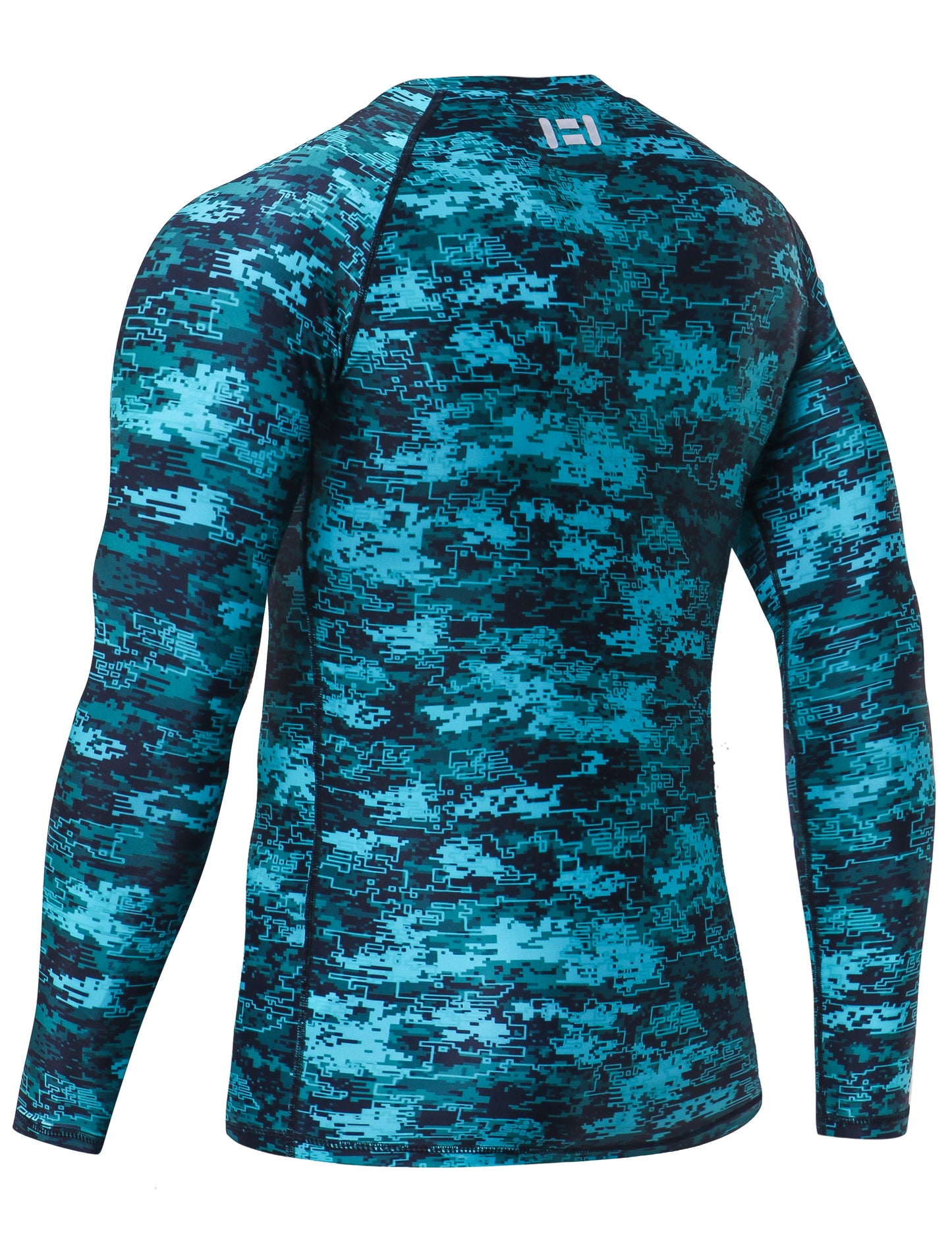 One for All Essential Long-Sleeves Rash Guard Champ - Pixel Green