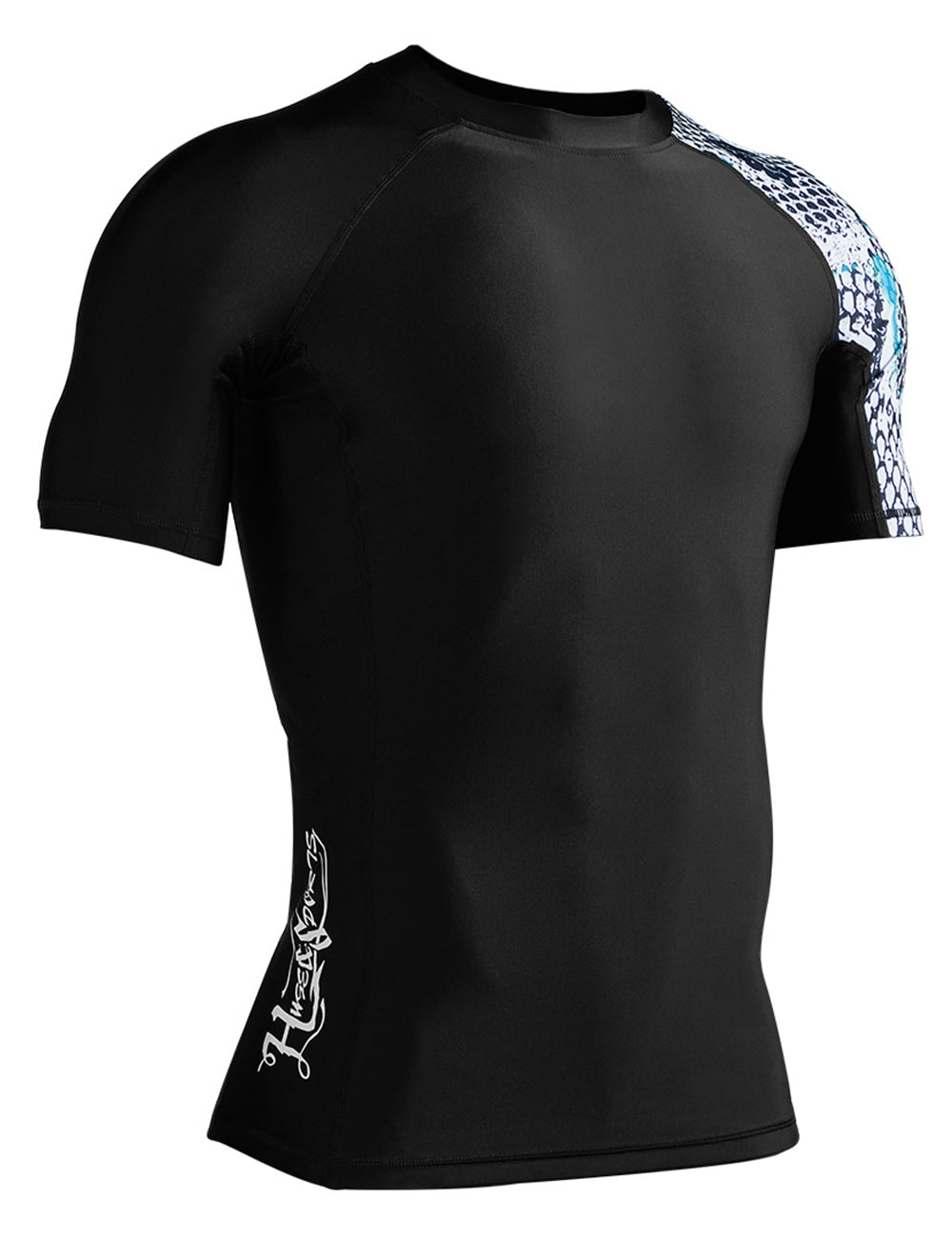 One for All Essential Short-Sleeves Rash Guard Champ - Snake Scale