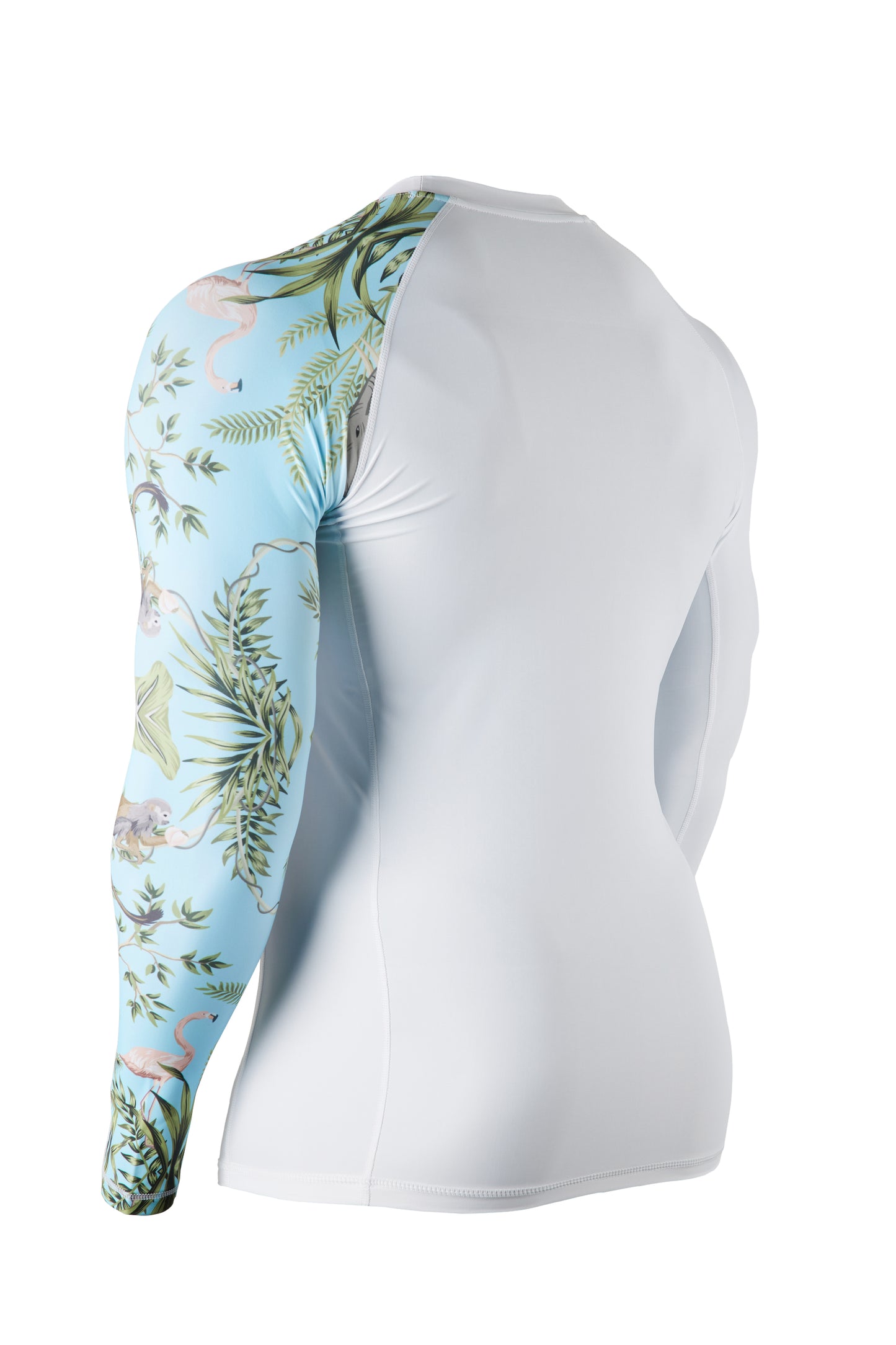 One for All Essential Long-Sleeves Rash Guard Champ 2 - White Forest