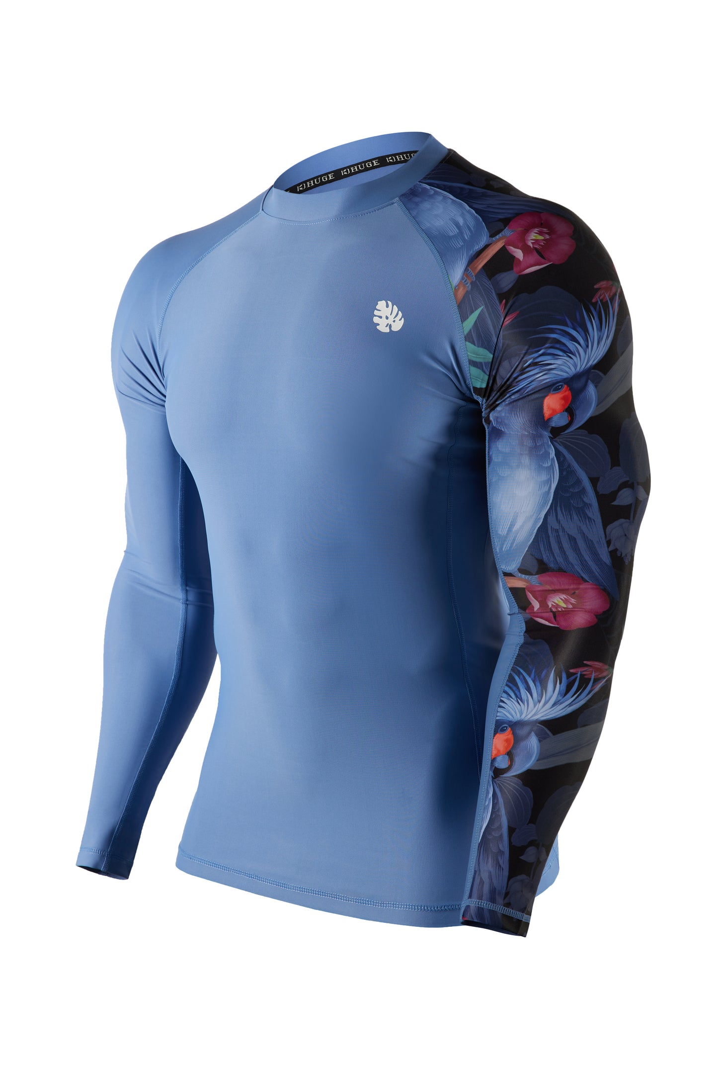 One for All Essential Long-Sleeves Rash Guard Champ 2 - Blue Bird