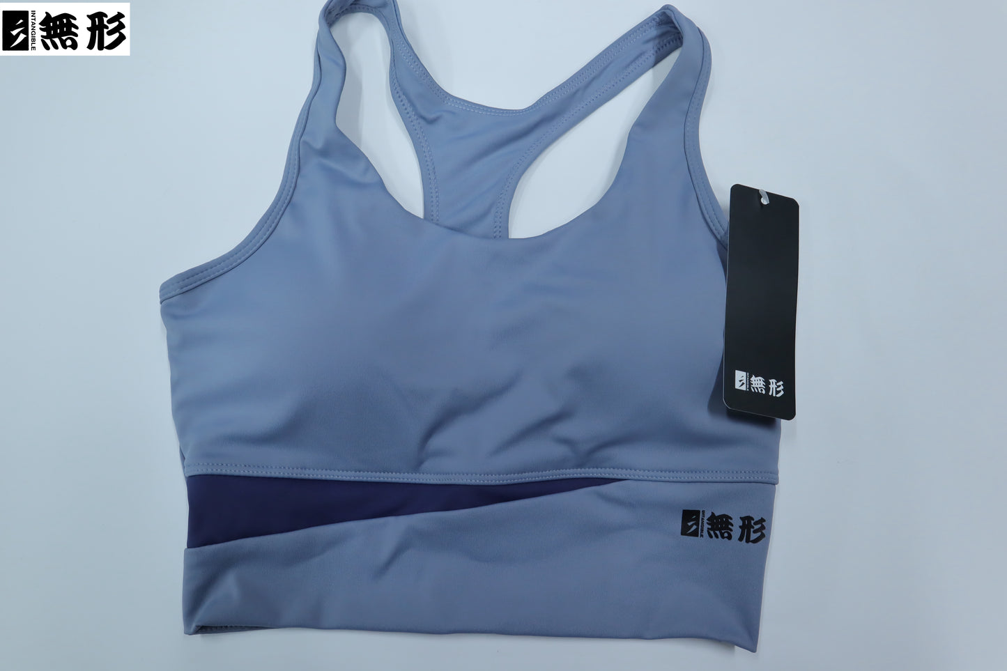 WOMEN'S ATHLETIC/SPORTS TIGHTS BLUE- INTANGIBLE