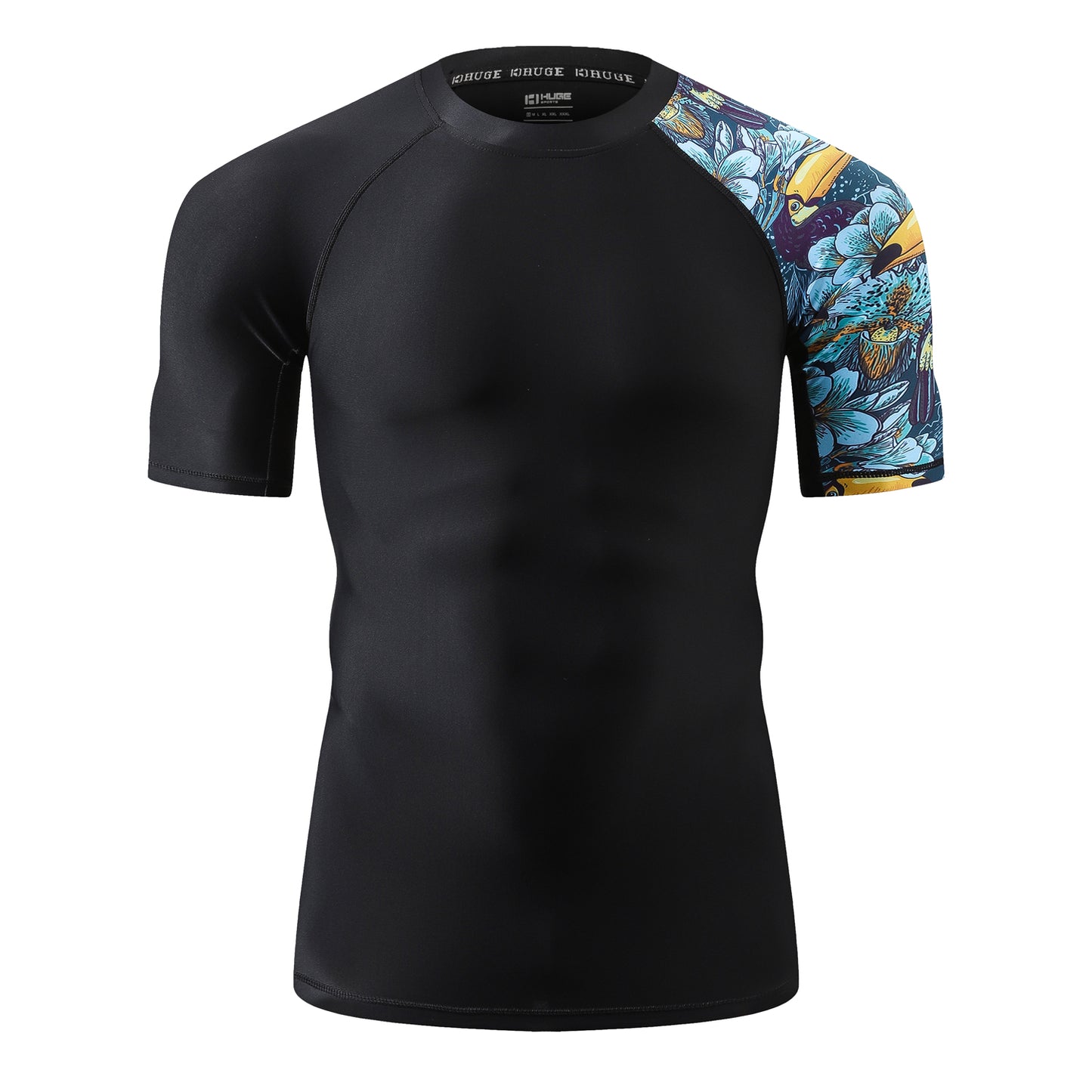 One for All Essential Short-Sleeves Rash Guard Champ - HeyToucan