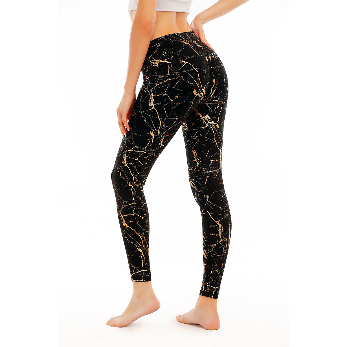 Womens Yoga Pants with Pockets, High Waisted Tummy Control Leggings fo —