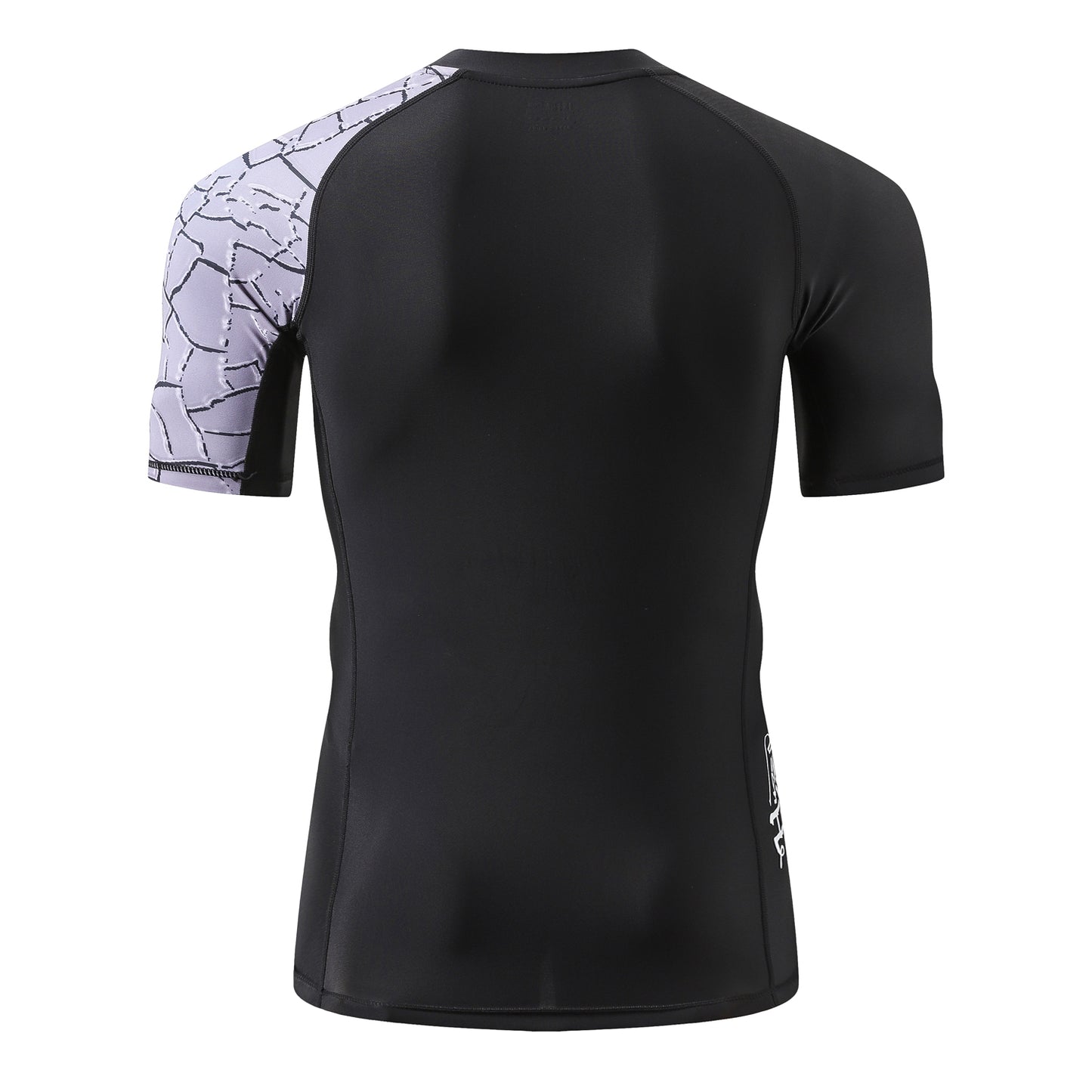 One for All Essential Short-Sleeves Rash Guard Champ 2 - Black Chapped